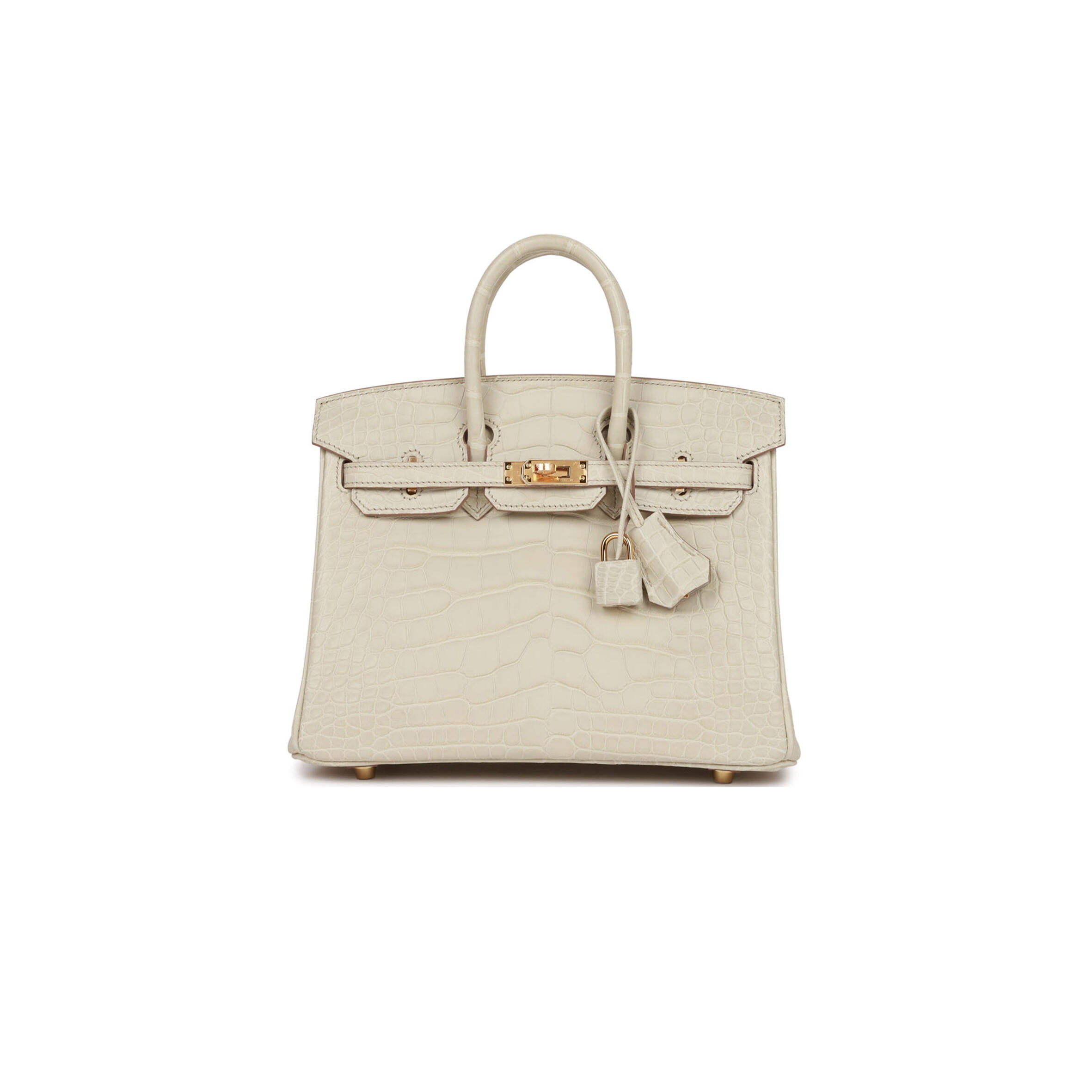HERMES MASTER BIRKIN 25 MATTE ALLIGATOR GOLD HARDWARE (25*20*13cm) HERMES MASTER BIRKIN 25 MATTE ALLIGATOR GOLD HARDWARE (25*20*13cm)